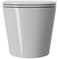 Комплект унитаза с инсталляцией Point Виктория PN48066BC с сиденьем Микролифт и Черной матовой Хром клавишей смыва — фото 4, Унитазы