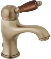 Смеситель для раковины Cezares Elite ELITE-LSM1-01-M Бронза/орех — фото 3, Смесители