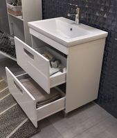 Тумба под раковину Vigo Plaza 60 tn.PLA.FOS.60.2Y Белая — фото 6, Мебель для ванной