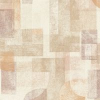 Обои Grandeco Perfect Harmony PH 3508 Винил на флизелине (0,53*10,05) Бежевый/Коричневый/Оранжевый, Геометрия/Штукатурка — фото 1, Обои для стен