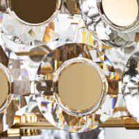 Товар: Люстра Divinare Amalthea 7202/17 LM-12 Прозрачная Латунь - фото 2 Люстра Divinare Amalthea 7202/17 LM-12 Прозрачная Латунь — фото 2, Люстры