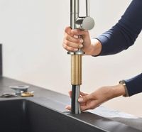 Товар: Смеситель для кухни Hansgrohe Talis M54 72808800 Сталь - фото 9 Смеситель для кухни Hansgrohe Talis M54 72808800 Сталь — фото 9, Смесители для кухни