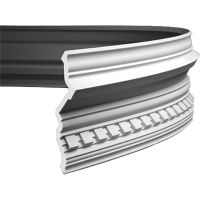 Карниз гибкий Европласт 1.50.110 2000x162x192 мм — фото 1, Карнизы