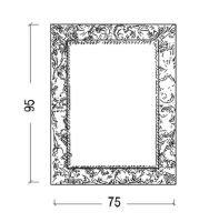 Зеркало Boheme Armadi Art NeoArt 75 515 Золото — фото 2, Мебель для ванной