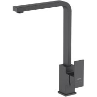 Смеситель для кухни Aquatek Либра AQ1680MB Черный матовый — фото 1, Смесители для кухни