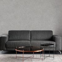 Обои Andrea Rossi Arlequin 54296-2 Винил на флизелине (1,06*10,05) Серый, Полоса — фото 2, Обои для стен