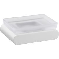 Мыльница Remer Lounge LN10BO Белая матовая — фото 1, Мыльницы