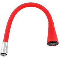 Излив для смесителя Viko V-0395 Красный — фото 1, Комплектующие для душевого оборудования