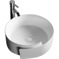 Раковина-чаша Ceruttispa 44 CR0066 СТ9555 Белая — фото 1, Раковины накладные