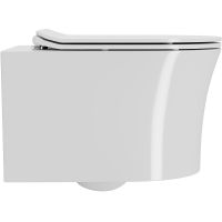 Унитаз Point Вега PN41711 подвесной с сиденьем Микролифт — фото 3, Унитазы