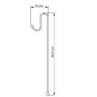 Полка корзина WasserKRAFT K-141122 Хром — фото 4, Полки для ванной и душа