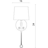 Товар: Настенный светильник Divinare Soprano 1341/02 AP-2 Белый Хром - фото 7 Настенный светильник Divinare Soprano 1341/02 AP-2 Белый Хром — фото 7, Светильники