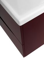 Тумба под раковину BelBagno Marino-Cer 70 MARINO-CER-700-2C-SO-BRDL-P подвесная Bordo Lucido — фото 6, Тумбы под раковину