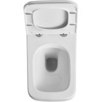 Товар: Унитаз Point Аврора PN41101 подвесной с сиденьем Микролифт - фото 3 Унитаз Point Аврора PN41101 подвесной с сиденьем Микролифт — фото 3, Унитазы