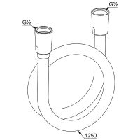 Товар: Душевой шланг Kludi Supra 6107105-00 Хром - фото 3 Душевой шланг Kludi Supra 6107105-00 Хром — фото 3, Душевые шланги