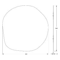Товар: Зеркало Evoform Essence 80х80 BY 0328 с полированной кромкой - фото 5 Зеркало Evoform Essence 80х80 BY 0328 с полированной кромкой — фото 5, Мебель для ванной
