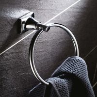 Товар: Кольцо для полотенец Haiba HB8504 Хром - фото 2 Кольцо для полотенец Haiba HB8504 Хром — фото 2, Полотенцедержатели