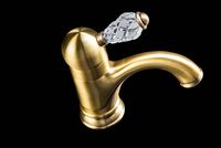 Смеситель для раковины Boheme Crystal 301-CRST Бронза — фото 2, Смесители