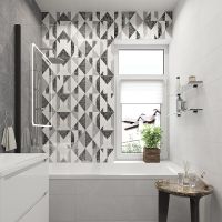 Товар: Шторка на ванну STWORKI Стокгольм GV-861 MT 60 3GW250TTKK000 профиль Черный матовый стекло прозрачное - фото 5 Шторка на ванну STWORKI Стокгольм GV-861 MT 60 3GW250TTKK000 профиль Черный матовый стекло прозрачное — фото 5, Неподвижные шторки для ванной