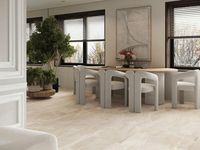 Керамогранит Laparet Mainstream Beige бежевый полированный 60х60 см — фото 2, Керамогранит