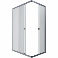 Душевой уголок Triton Вента-Хром 120х80 Щ0000054193 профиль Хром стекло прозрачное — фото 1, Душевые уголки