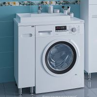 Тумба под раковину СанТа Лондон 80 224029 Белая — фото 1, Тумбы под раковину