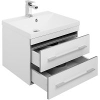 Товар: Тумба с раковиной Aquanet Верона 58 287669 подвесная Белая - фото 4 Тумба с раковиной Aquanet Верона 58 287669 подвесная Белая — фото 4, Тумбы с раковиной