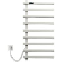 Электрический полотенцесушитель Black&White N-355W 48x92 355WI Белый матовый — фото 1, Электрические полотенцесушители