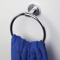 Товар: Кольцо для полотенец WasserKRAFT Isen K-4060 Хром - фото 2 Кольцо для полотенец WasserKRAFT Isen K-4060 Хром — фото 2, Полотенцедержатели