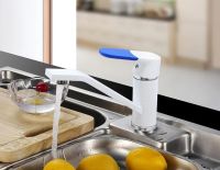 Смеситель для кухни Frap H34 F4534 Белый Хром — фото 11, Смесители для кухни