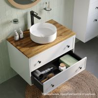 Товар: Тумба под раковину Iddis Torr 80 TOR80WBi95K подвесная Белая матовая - фото 4 Тумба под раковину Iddis Torr 80 TOR80WBi95K подвесная Белая матовая — фото 4, Мебель для ванной