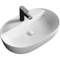 Раковина Ceruttispa 50 CR0076 СТ9569 Белая — фото 1, Раковины накладные