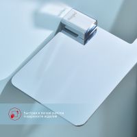 Держатель туалетной бумаги Raglo R301.03 с полкой Хром — фото 4, Держатели туалетной бумаги