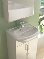 Тумба под раковину Vigo Grand 60 tn.GRA.UYU.60.2D Белая — фото 3, Тумбы под раковину