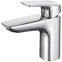 Смеситель для раковины Aquatek Вега AQ1010CR Хром — фото 1, Смесители для раковины