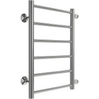 Водяной полотенцесушитель Terminus Аврора П6 400х600 бп500 4670078529862 Хром, боковое подключение, G 1" НР — фото 1, Водяные полотенцесушители