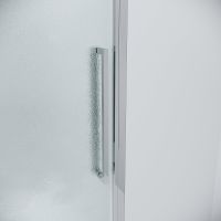 Душевая дверь Grossman Cosmo 110 100.K33.02.110.10.02 профиль Хром стекло шиншилла — фото 7, Раздвижные душевые двери