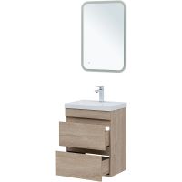 Товар: Тумба под раковину Aquanet Нота New 50 334196 подвесная Дуб светлый - фото 8 Тумба под раковину Aquanet Нота New 50 334196 подвесная Дуб светлый — фото 8, Мебель для ванной