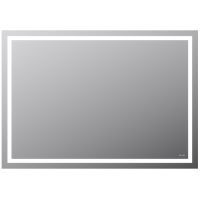 Зеркало AM.PM Gem 100 M91AMOX1001WG с подсветкой с механическим выключателем — фото 1, Мебель для ванной