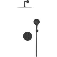 Товар: Душевая система Whitecross Y black YSET08TOPBL с термостатом Черная матовая - фото 2 Душевая система Whitecross Y black YSET08TOPBL с термостатом Черная матовая — фото 2, Душевое оборудование. Душевая программа