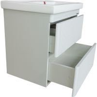 Товар: Тумба под раковину Bellezza Эмилия 60 4634809270010 подвесная Белая - фото 2 Тумба под раковину Bellezza Эмилия 60 4634809270010 подвесная Белая — фото 2, Тумбы под раковину