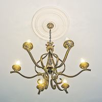 Розетка потолочная Европласт 1.56.015 555x62x555 мм — фото 2, Колонны