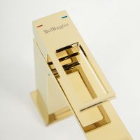 Товар: Смеситель для раковины BelBagno Luce LUC-LVM-ORO Золото - фото 4 Смеситель для раковины BelBagno Luce LUC-LVM-ORO Золото — фото 4, Смесители
