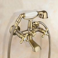 Смеситель для ванны Gappo G63-4 G3263-4 Бронза — фото 2, Смесители