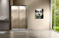 Душевой уголок Vincea Garda 120х90 VSR-1G9012CHB профиль Черный стекло шиншилла — фото 7, Душевые уголки