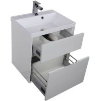Товар: Тумба с раковиной Aquanet Латина 60 212833 подвесная Белая - фото 3 Тумба с раковиной Aquanet Латина 60 212833 подвесная Белая — фото 3, Тумбы с раковиной