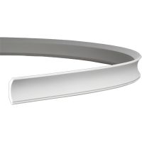 Карниз гибкий Европласт 1.50.172 2000x47x48 мм — фото 1, Карнизы