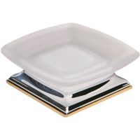 Мыльница Colombo Design Portofino B3242.CR2-VAN Хром Золото — фото 1, Мыльницы