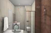 Керамогранит Kutahya Royal Calacatta Parlak Nano Rectified 60х120 см — фото 4, Керамогранит