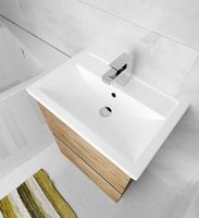 Тумба под раковину 1MarKa Aris 60 Дуб сонома арт-У76060 — фото 4, Тумбы под раковину